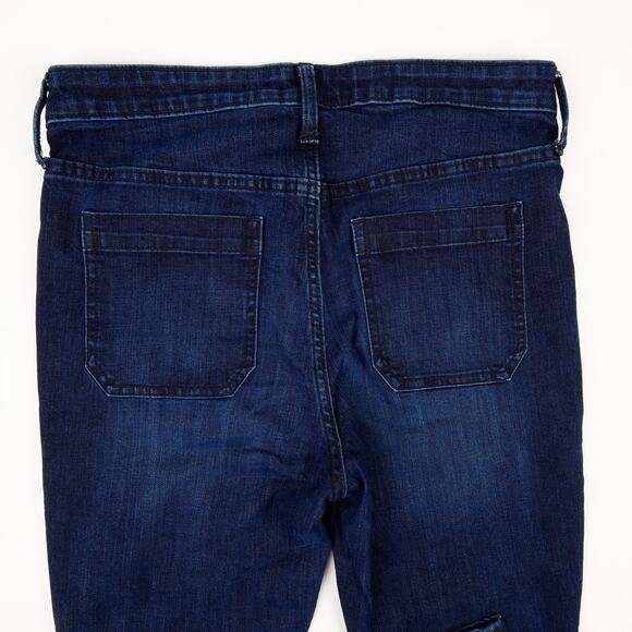 Gap Denim Womens 12/31 Regular Blue Jean Leggings Dark Wash - Picture 7 of 10